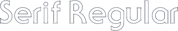 Serif Regular