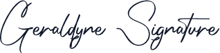 Geraldyne Signature