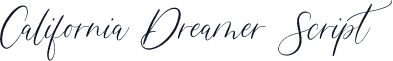 California Dreamer Script