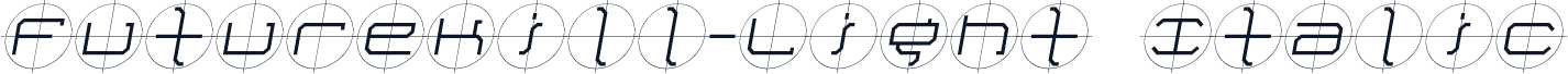 FutureKill-Light Italic