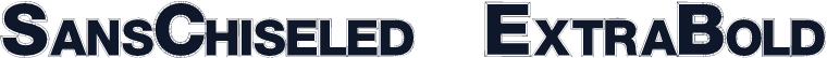 SansChiseled ExtraBold