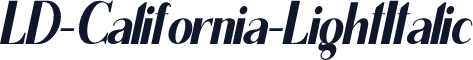 LD-California-LightItalic
