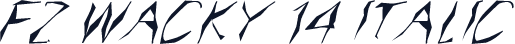 FZ WACKY 14 ITALIC