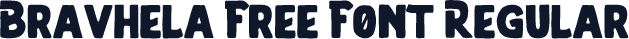 Bravhela Free Font Regular
