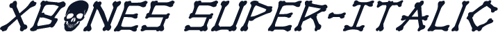 xBONES Super-Italic