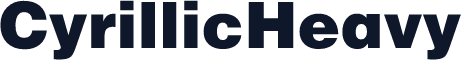 CyrillicHeavy