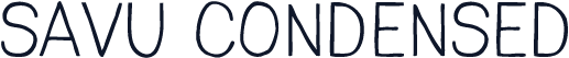 Savu Condensed