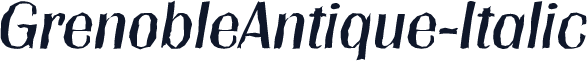GrenobleAntique-Italic