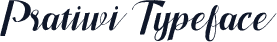Pratiwi Typeface