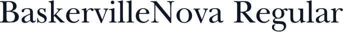 BaskervilleNova Regular