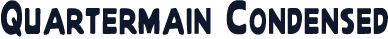 Quartermain Condensed