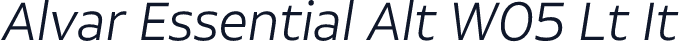 Alvar Essential Alt W05 Lt It