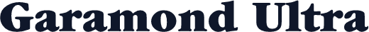 Garamond Ultra