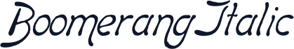 BoomerangItalic