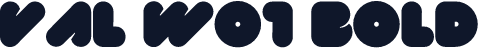VAL W01 Bold