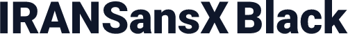 IRANSansX Black