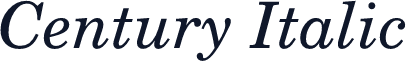 Century Italic