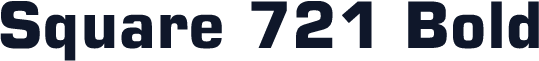 Square 721 Bold