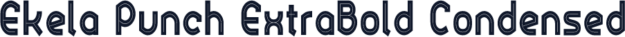 Ekela Punch ExtraBold Condensed
