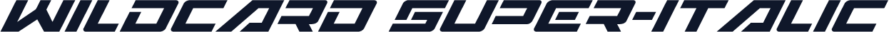 Wildcard Super-Italic