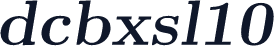 dcbxsl10