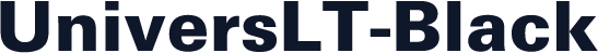 UniversLT-Black