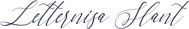 Letternisa Slant