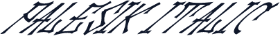 Palesik Italic