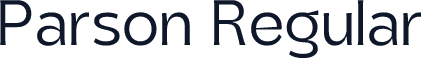 Parson Regular