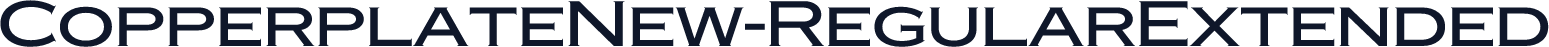 CopperplateNew-RegularExtended