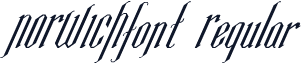 NORWICHfont Regular