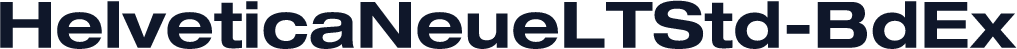 HelveticaNeueLTStd-BdEx