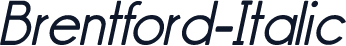 Brentford-Italic