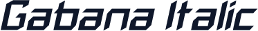 Gabana Italic