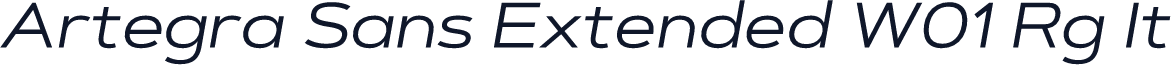 Artegra Sans Extended W01 Rg It