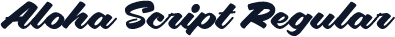 Aloha Script Regular