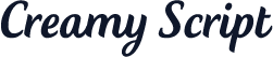 ☞Creamy Script