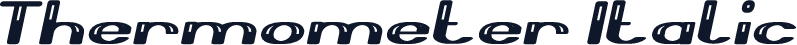 Thermometer Italic