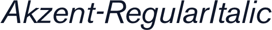 Akzent-RegularItalic