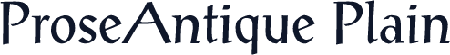 ProseAntique Plain