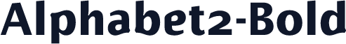 Alphabet2-Bold