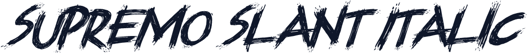 Supremo Slant Italic