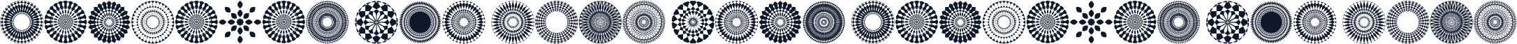 Mandalas pro 2018 Font Mandalas pro 2018