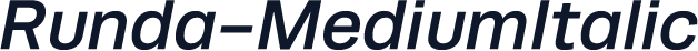 Runda-MediumItalic