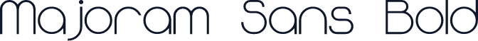 Majoram Sans Bold