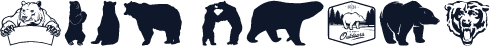 Bear Icons