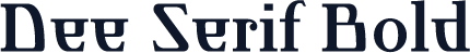 Dee Serif Bold