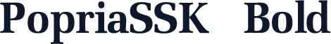PopriaSSK  Bold