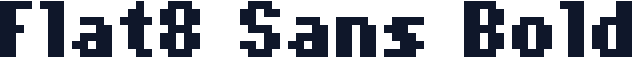 Flat8 Sans Bold