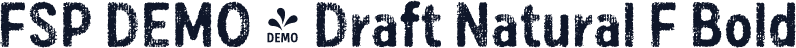 FSP DEMO - Draft Natural F Bold
